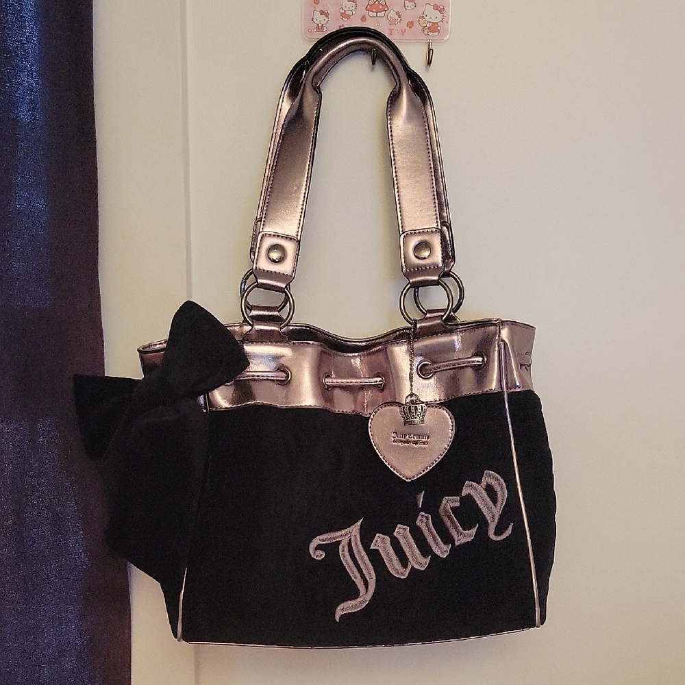 Juicy Couture Black and Metallic Daydreamer